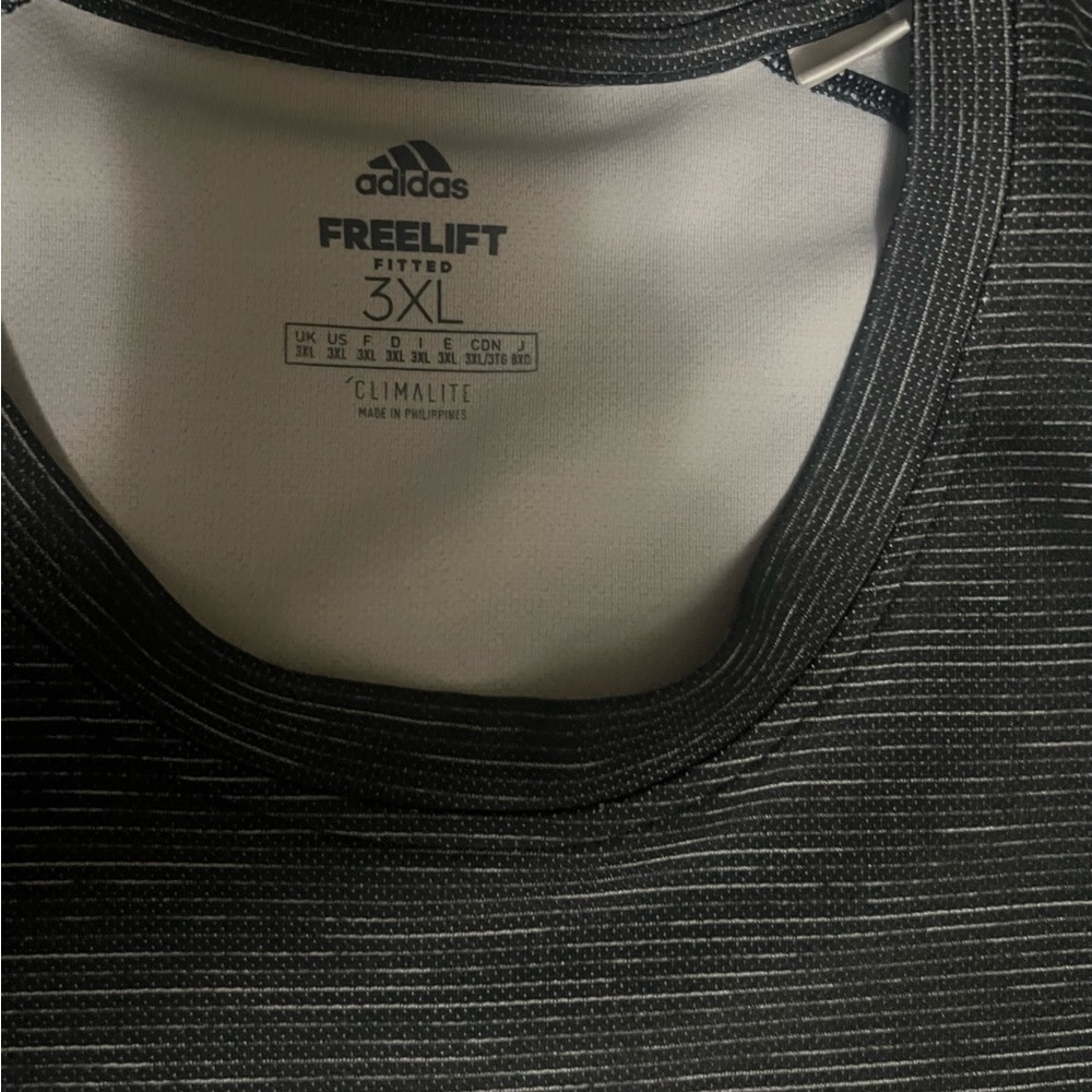 Adidas Men's Black Performance Shirt - Picture 3 of 3